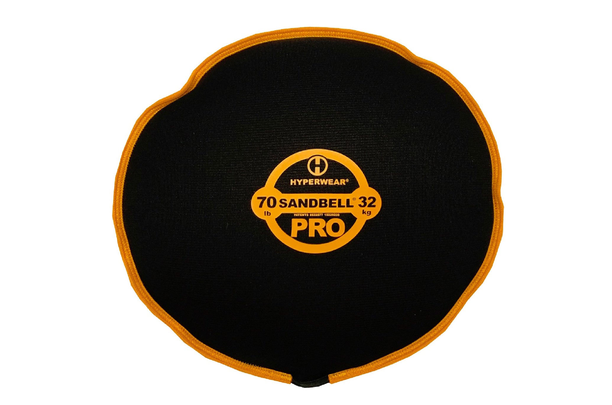 Orange 70 lb Hyperwear Sandbell Pro <black>